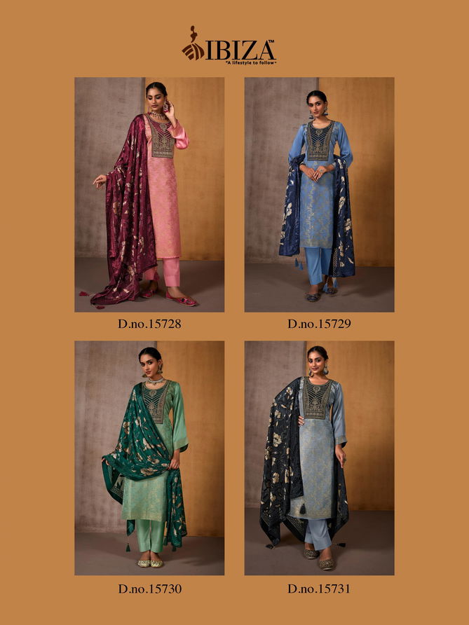 Zeffa By Ibiza Morrocco Silk Designer Printed Suits Wholesale Shop In SUrat